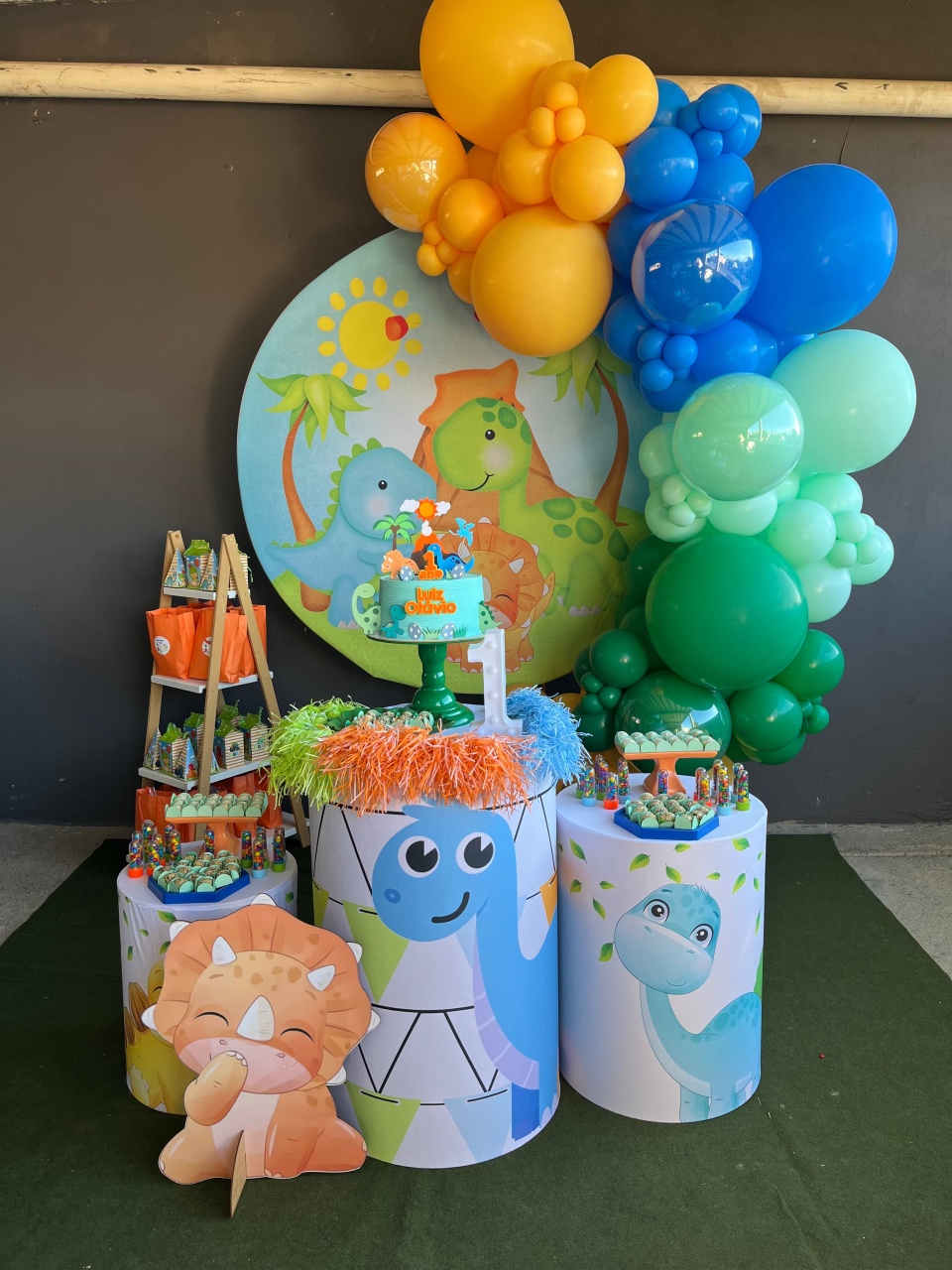 Decoração Dinoussauro Pp  - Me Pegue Monte