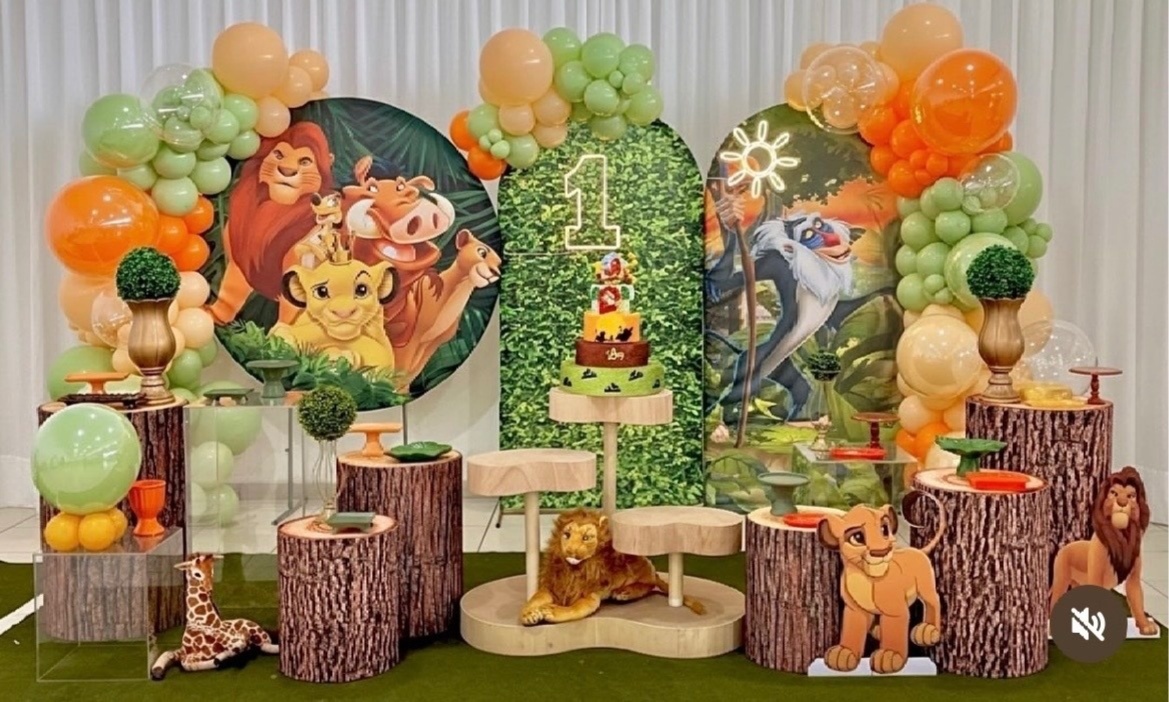 Decoração Rei Leão 4 - Me Pegue Monte