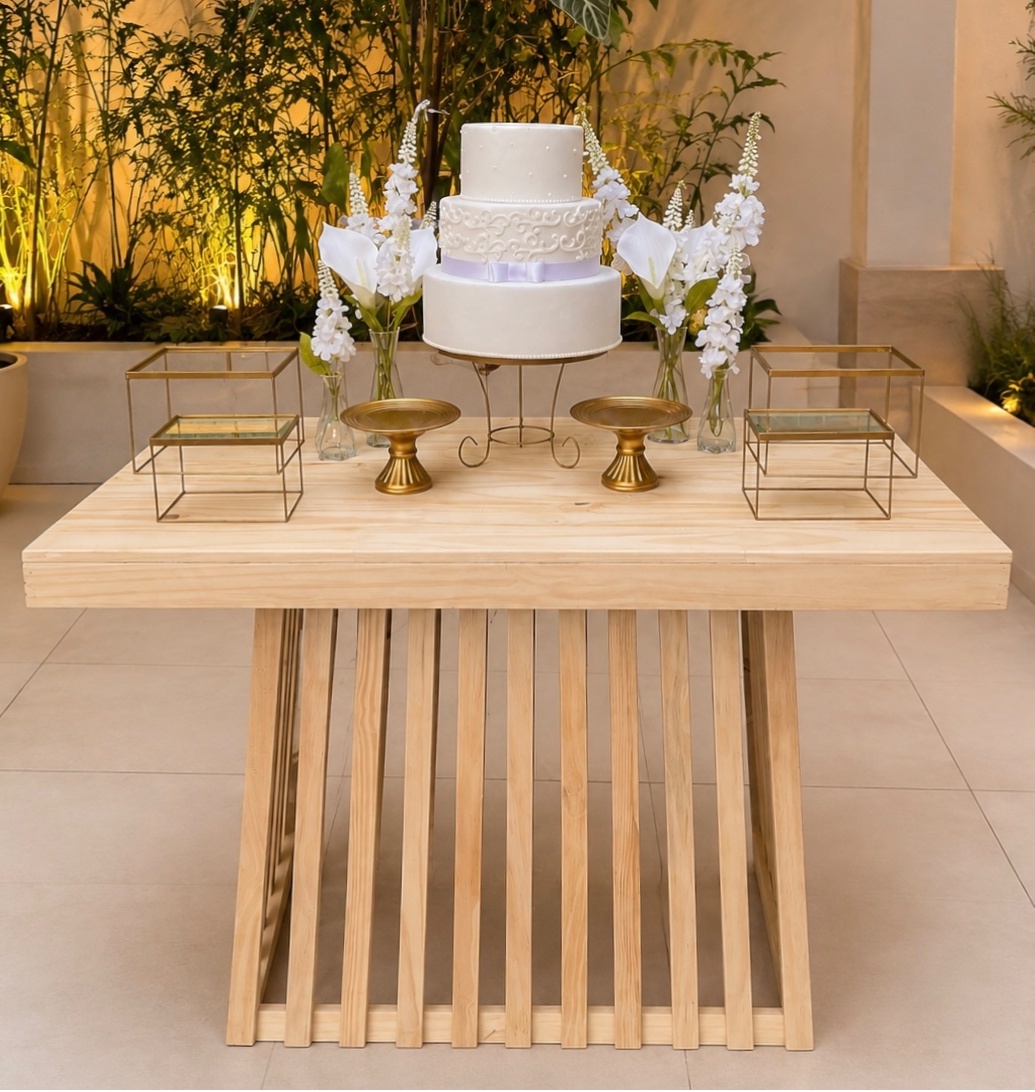Mesa Intimista Para Casamento - Me Pegue Monte