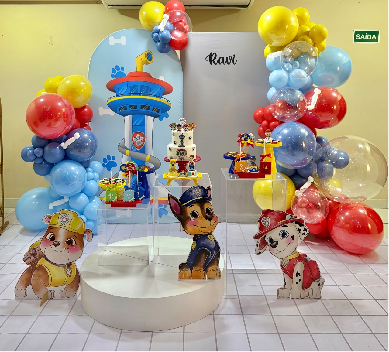 Decoração Orgânica - Patrulha Canina - Me Pegue Monte