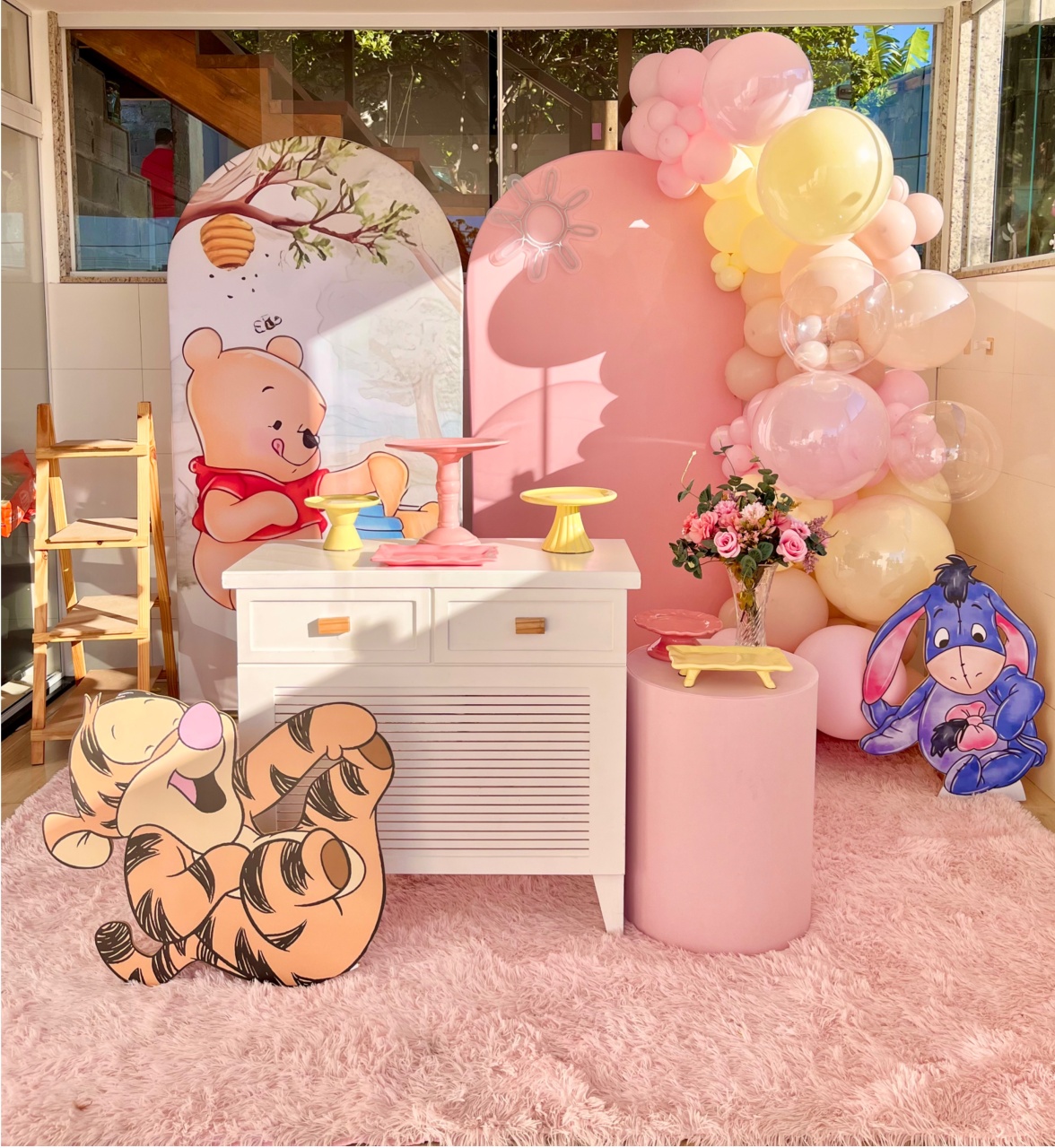 Decoração Infantil - Urso Pooh  - Me Pegue Monte