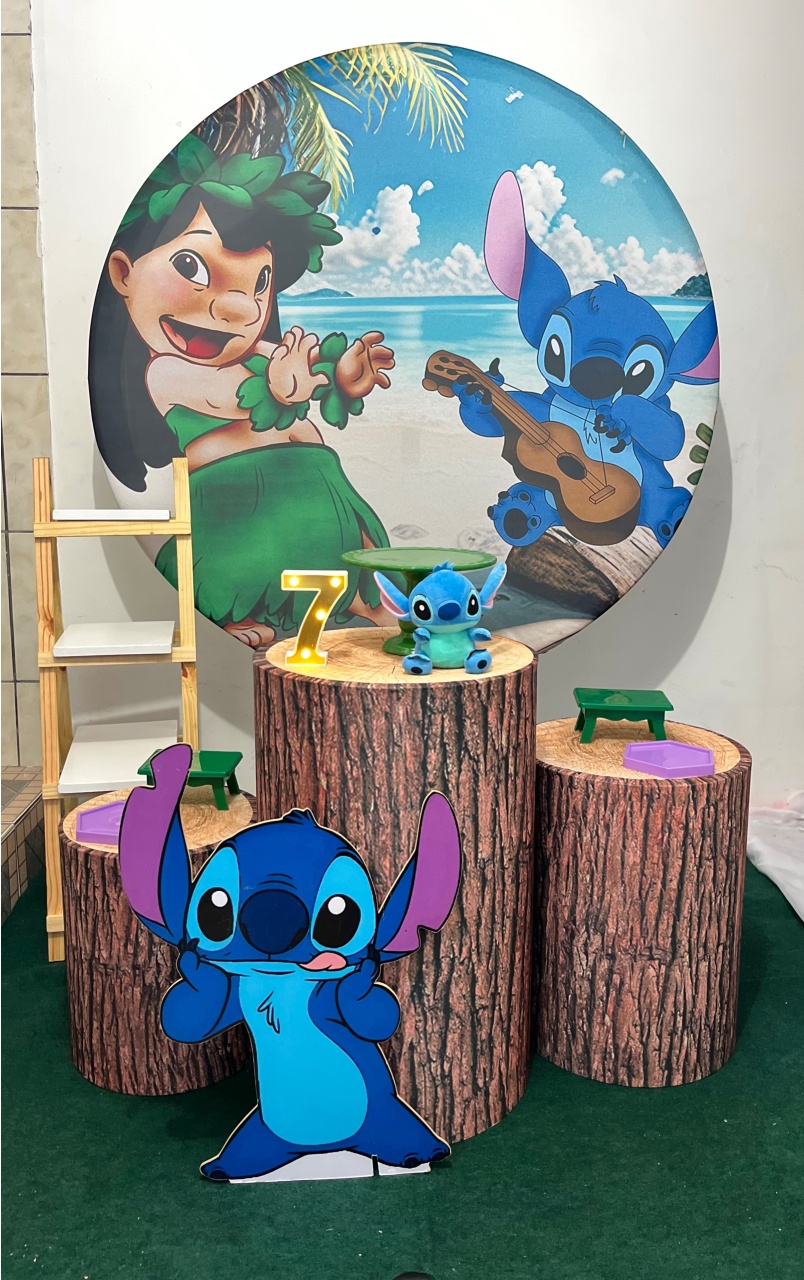 Kit Bolinho - Stitch - Me Pegue Monte