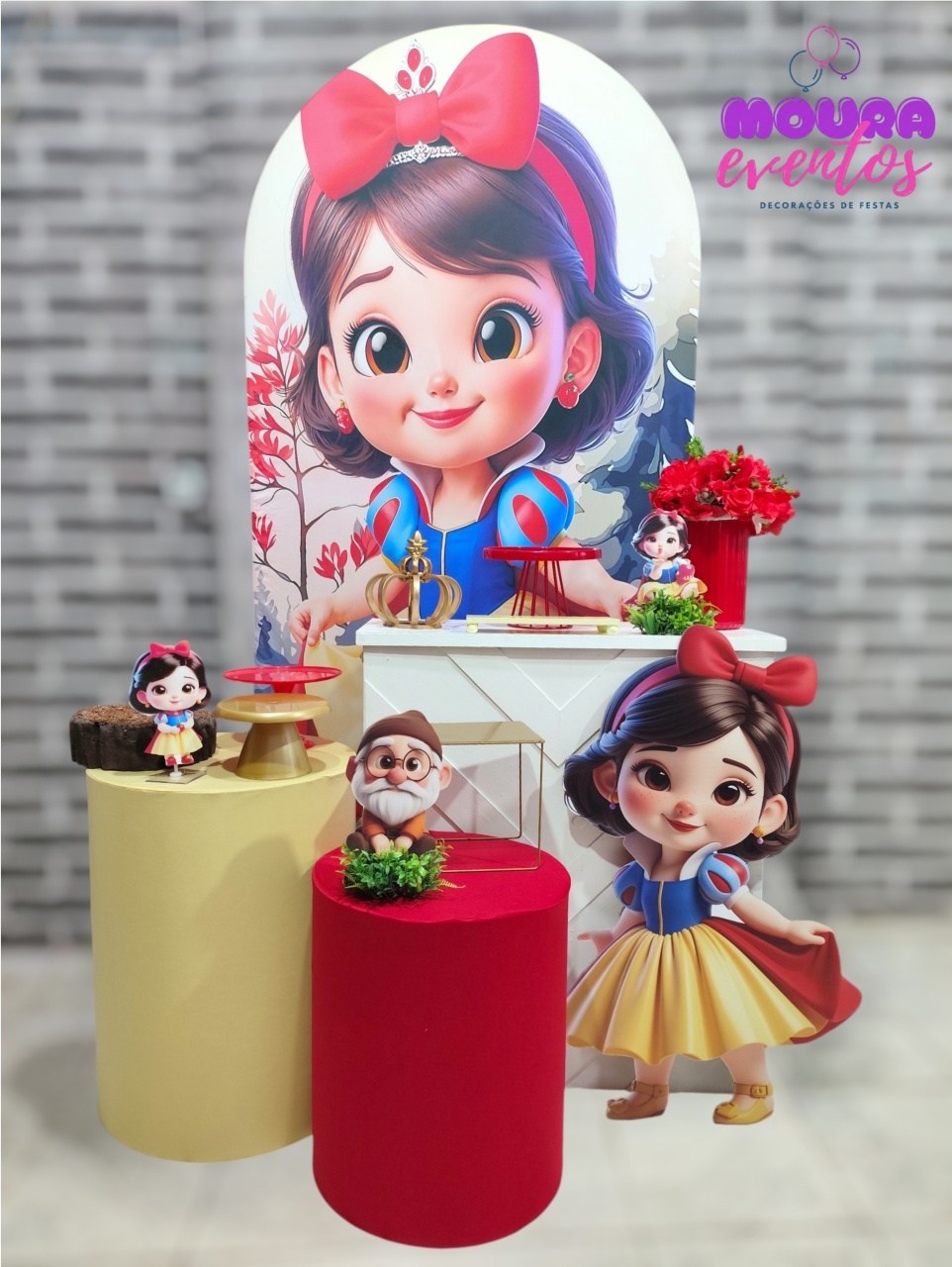 Kit M Branca de Neve Baby - MOURA EVENTOSS