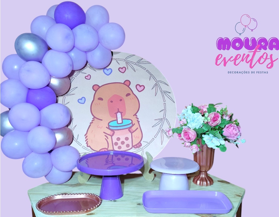 Kit Só Um Bolinho Capivara - MOURA EVENTOSS