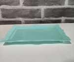 Bandeja Baixa Azul Turquesa - imagem 1