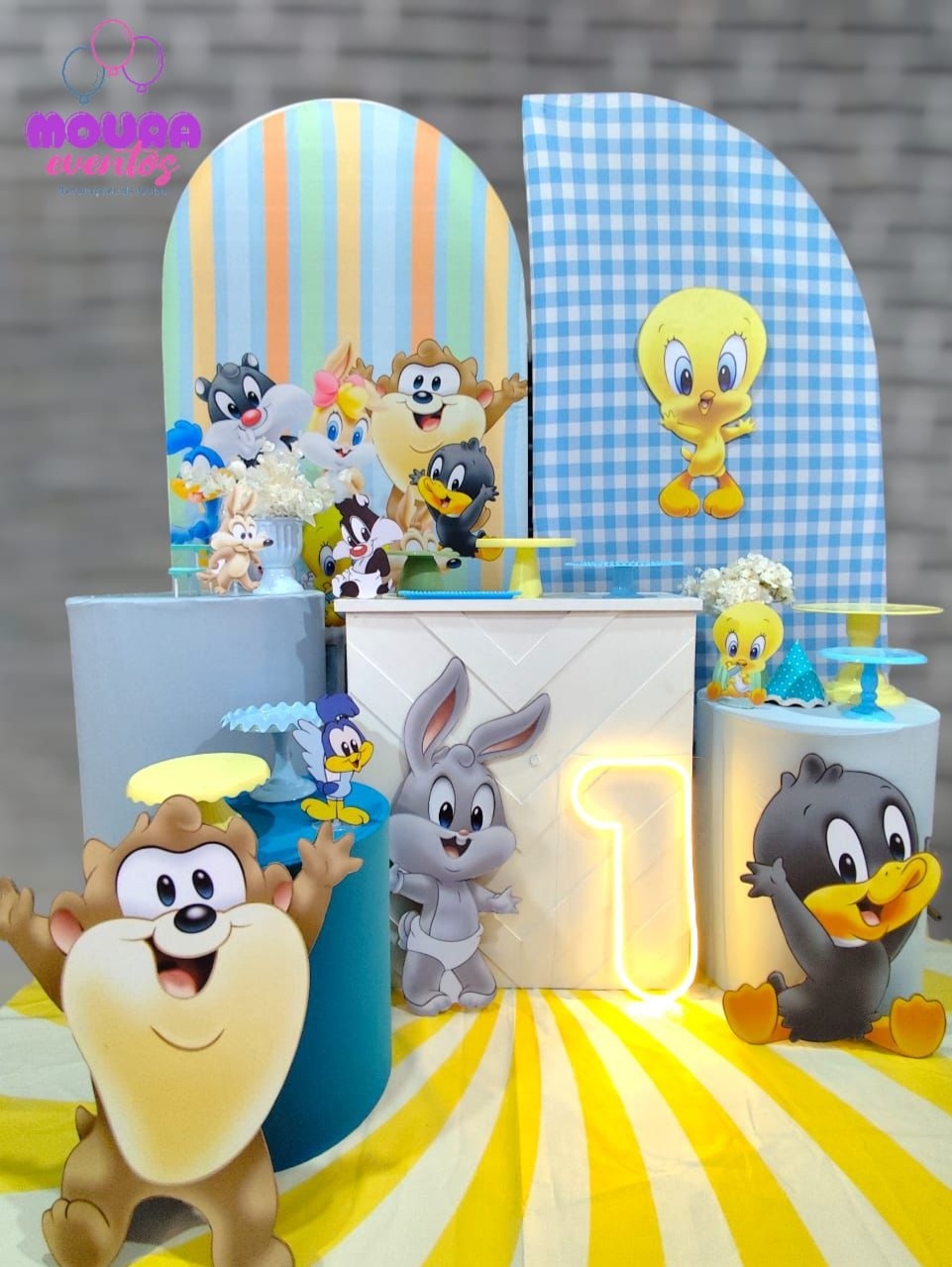 Kit G Baby Looney Tunes - MOURA EVENTOSS