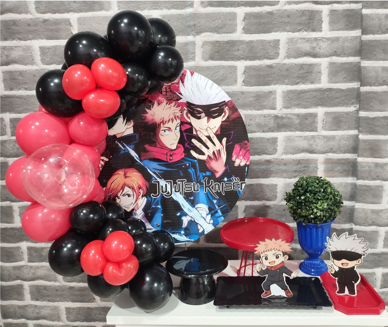 Kit Só Um Bolinho Jujutsu Kaisen - MOURA EVENTOSS
