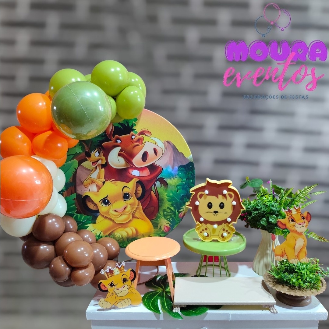 Kit Só Um Bolinho Rei Leão - MOURA EVENTOSS