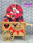 Kit Carrocinha Minnie Vermelha - imagem 1