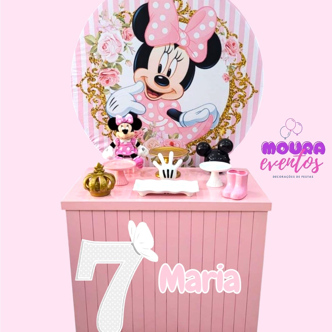 Kit P da Minnie Rosa - MOURA EVENTOSS