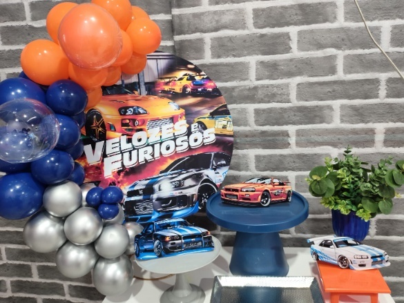 Kit Só Um Bolinho Velosos E Furiosos - MOURA EVENTOSS