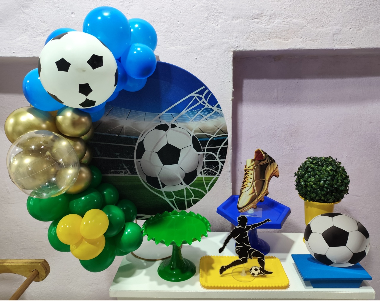 Kit Só Um Bolinho Futebol - MOURA EVENTOSS