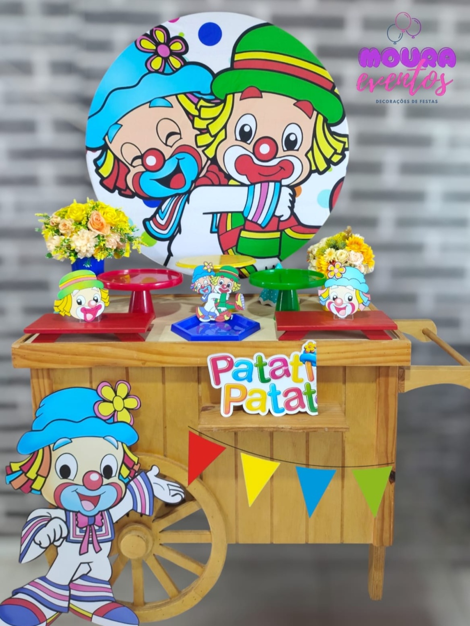 Kit Carrocinha Patati E Patata - MOURA EVENTOSS