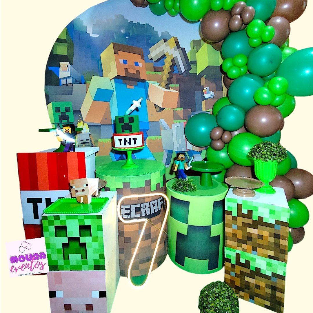 Kit M Minecraft - MOURA EVENTOSS
