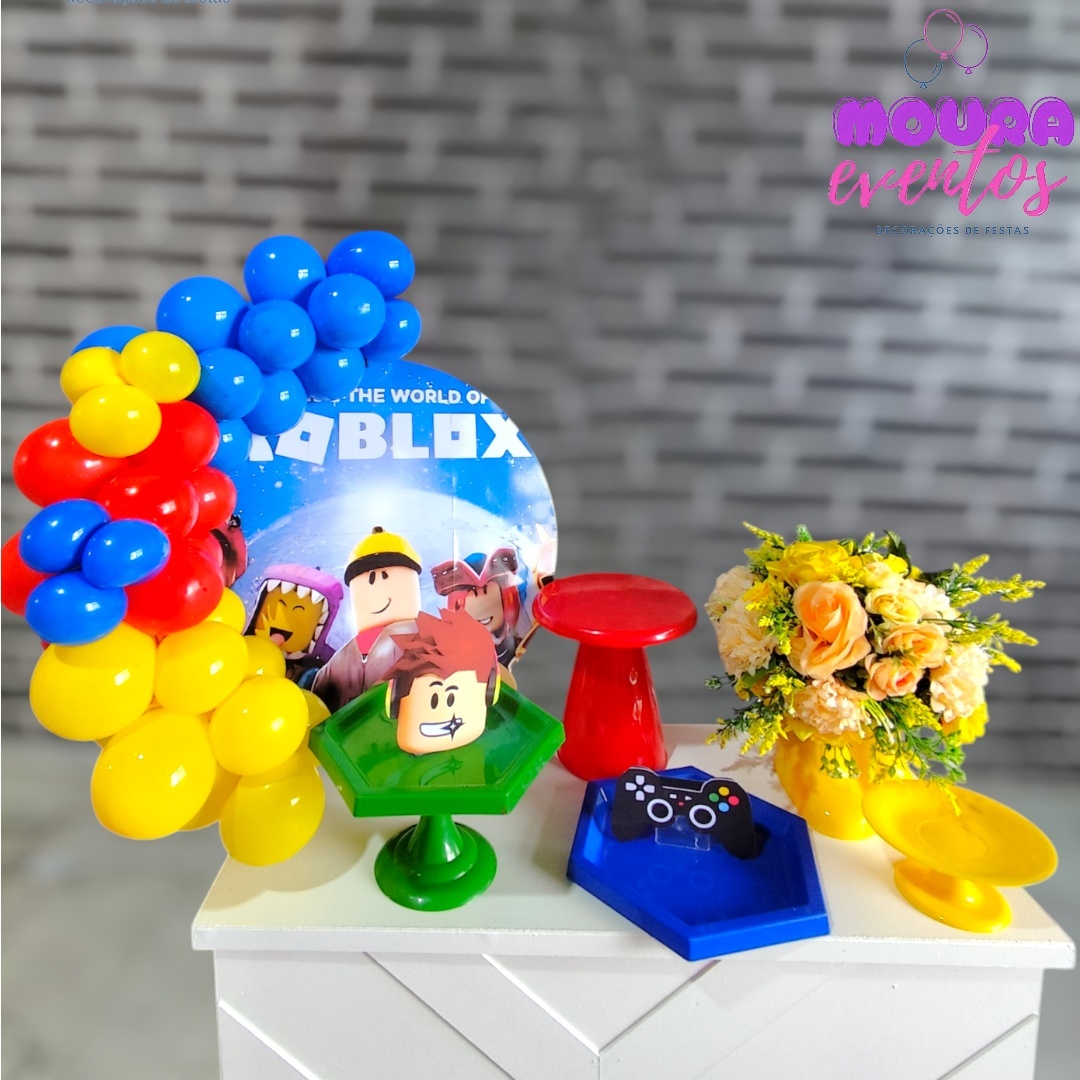 Kit Só Um Bolinho Roblox - MOURA EVENTOSS