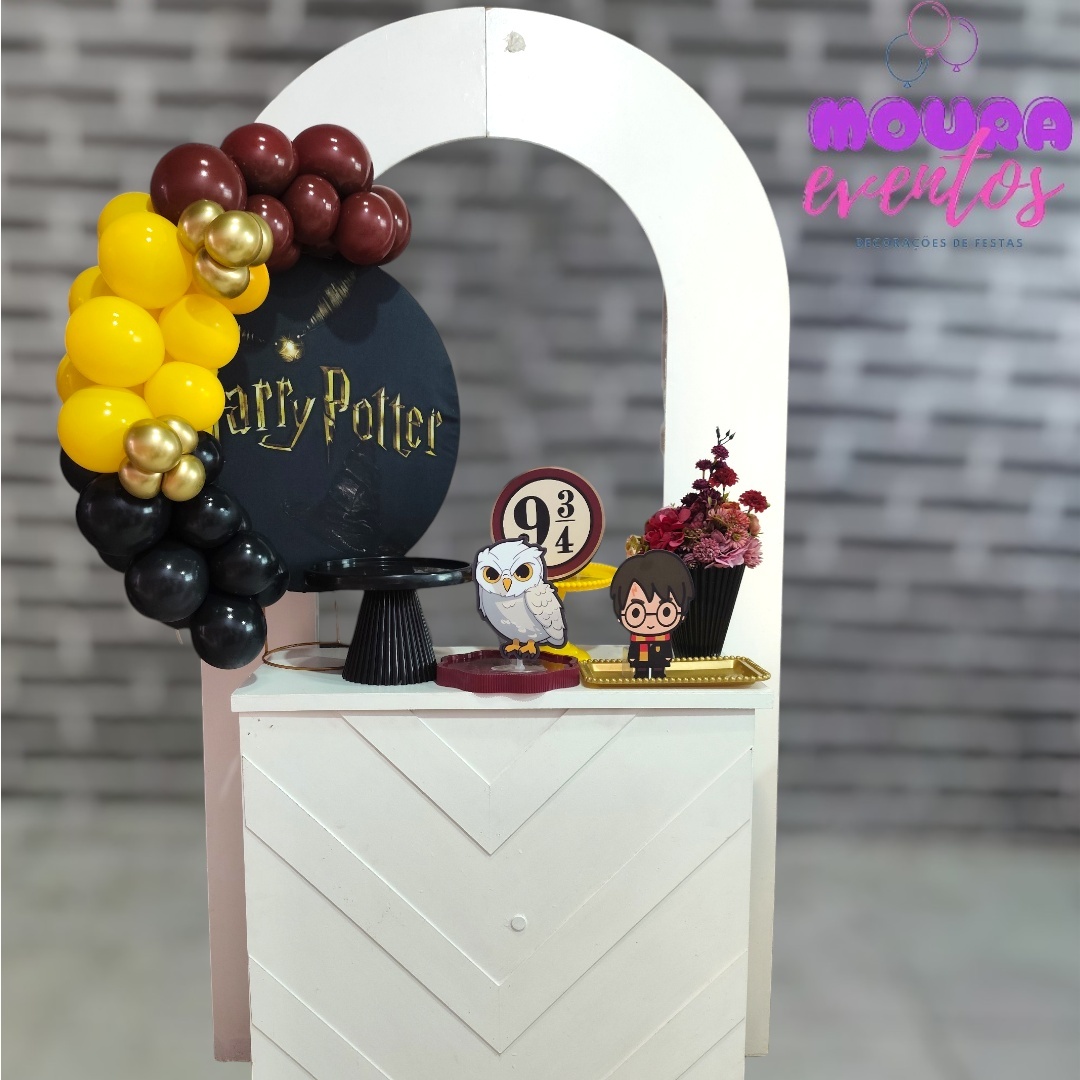 Kit Festa Na Mesa Harry Potter (Plus) - MOURA EVENTOSS