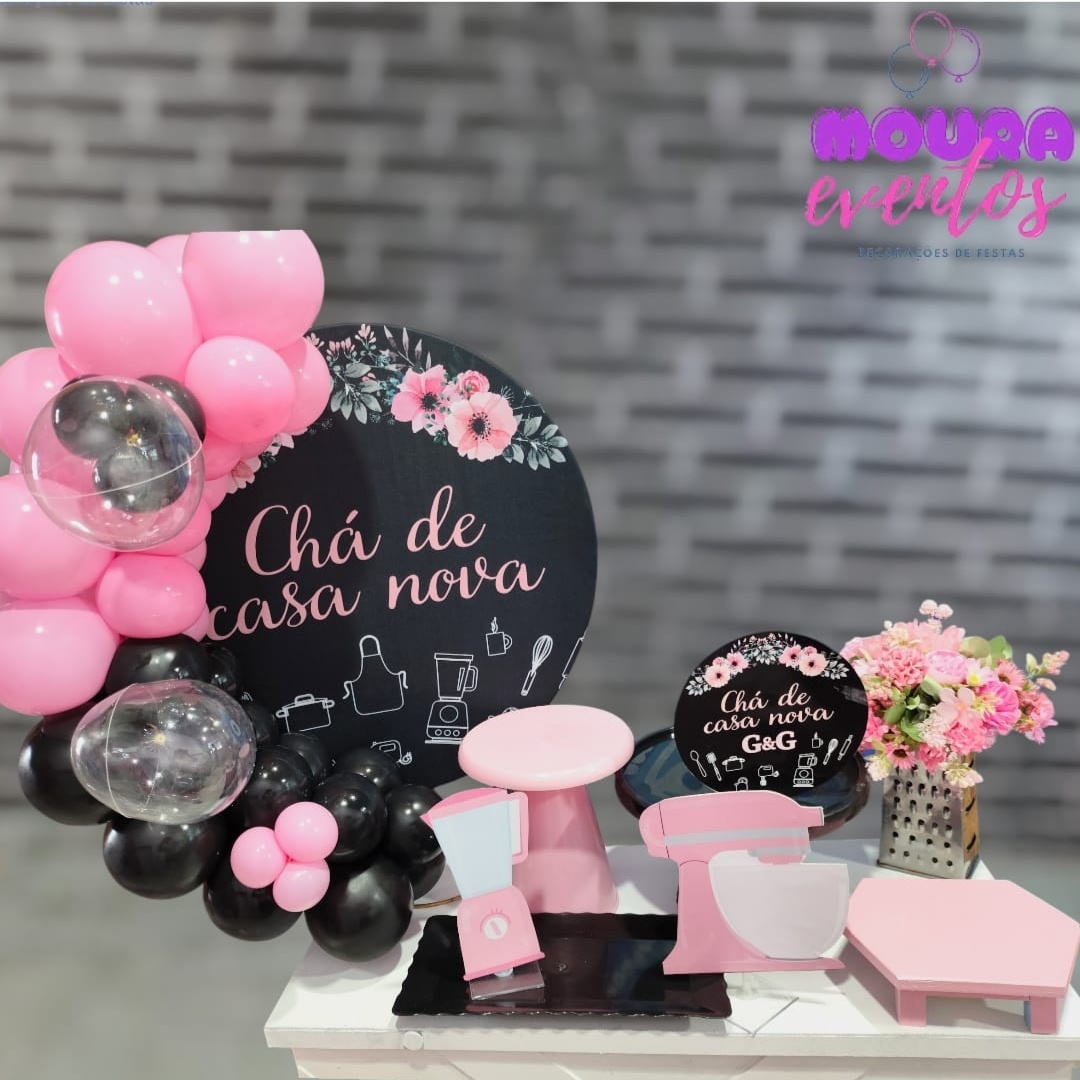 Kit Só Um Bolinho Chá de Casa Nova - MOURA EVENTOSS
