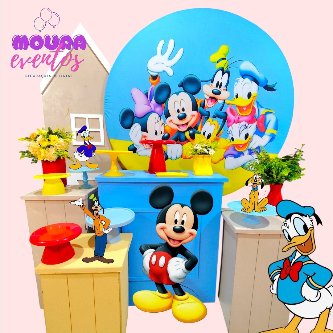 Kit G Turma Do Mickey Mouse - MOURA EVENTOSS