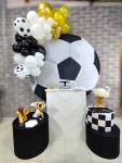 Kit M Futebol Preto E Branco - imagem 3