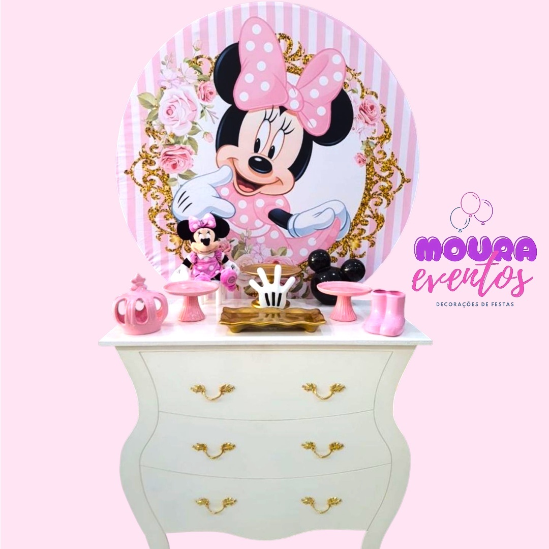 Kit P da Minnie Rosa 2.0 - MOURA EVENTOSS