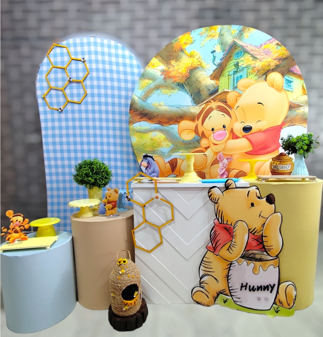 Kit G Baby Ursinho Pooh - MOURA EVENTOSS