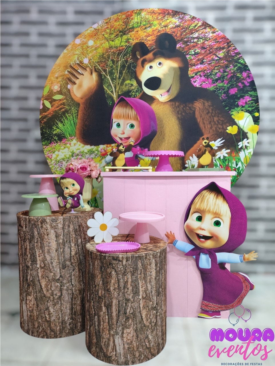 Kit M Masha E O Urso - MOURA EVENTOSS