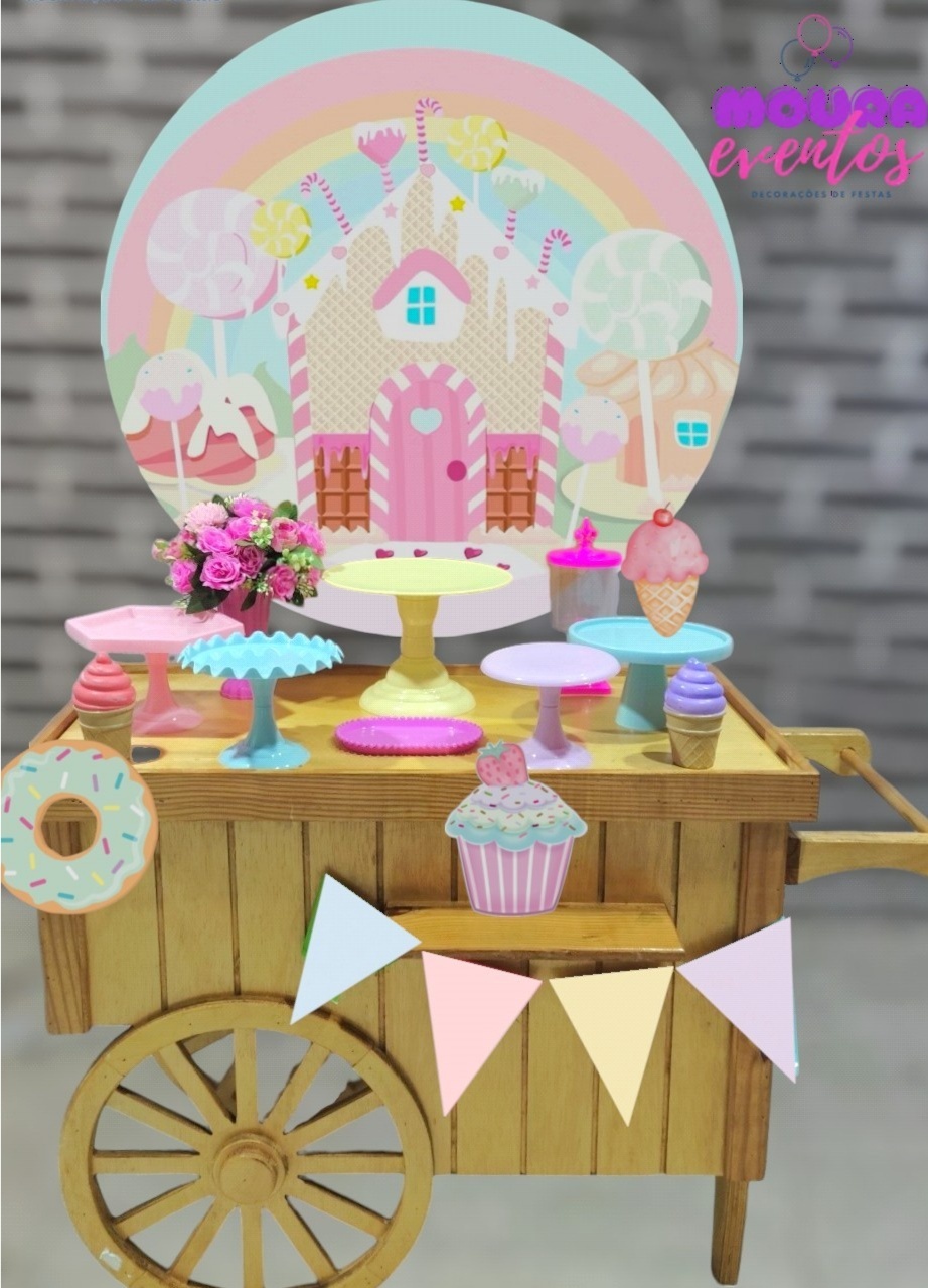 Kit Carrocinha Candy Colors - MOURA EVENTOSS