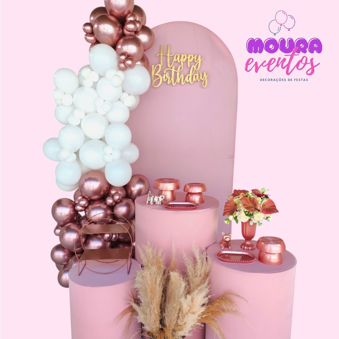 Kit M Adulto Rosa Envelhecido - MOURA EVENTOSS