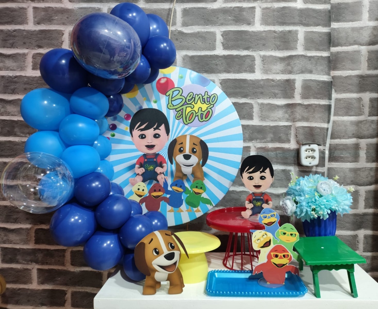 Kit Só Um Bolinho Bento E Toto - MOURA EVENTOSS