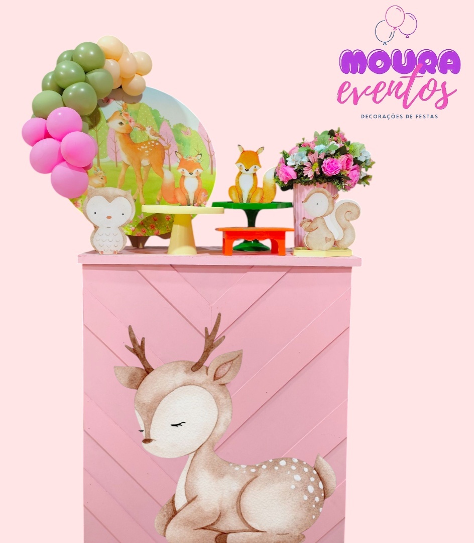 Kit Na Mesa Bosque - MOURA EVENTOSS