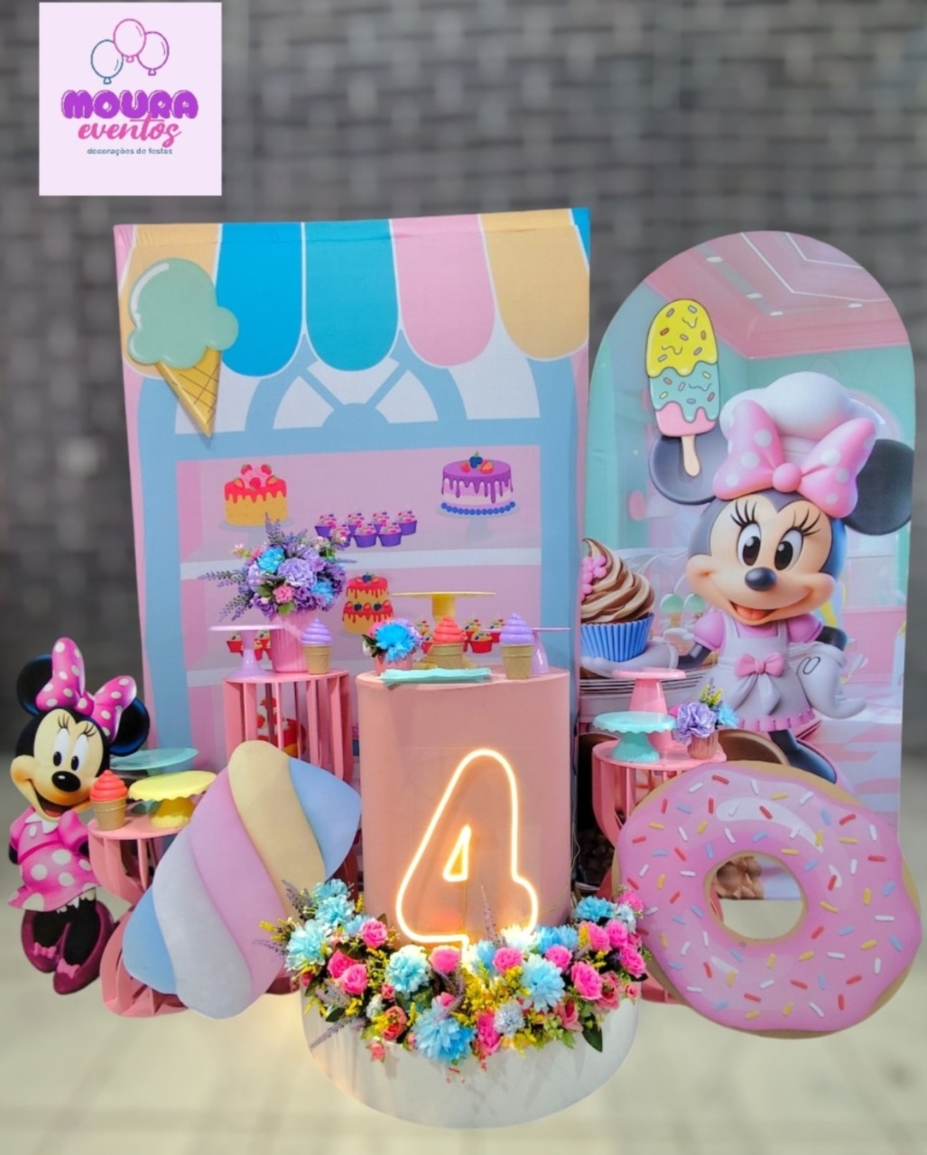Kit G Doceria da Minnie - MOURA EVENTOSS