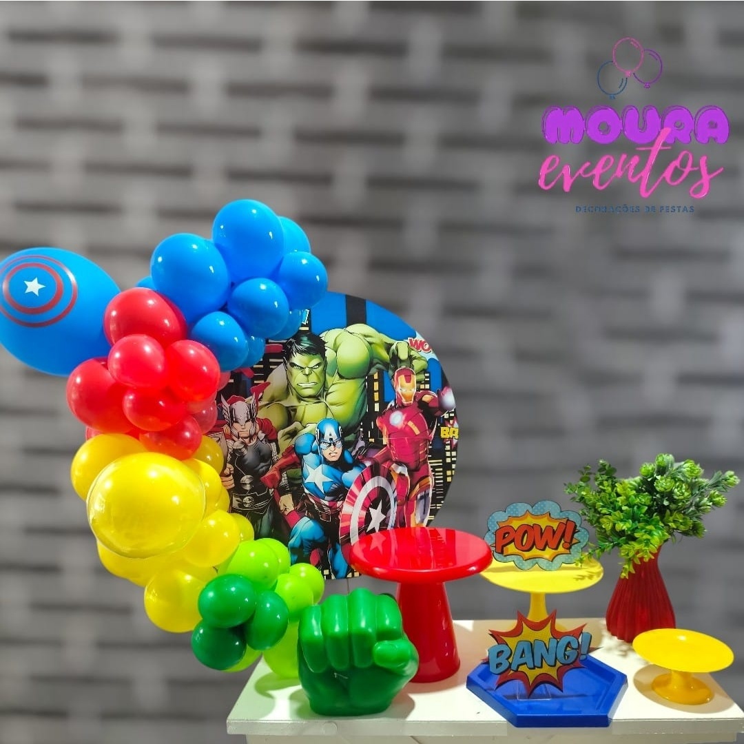 Kit Só Um Bolinho Vingadores - MOURA EVENTOSS