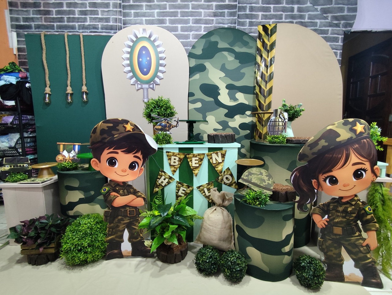 Kit Gg Exercito - MOURA EVENTOSS