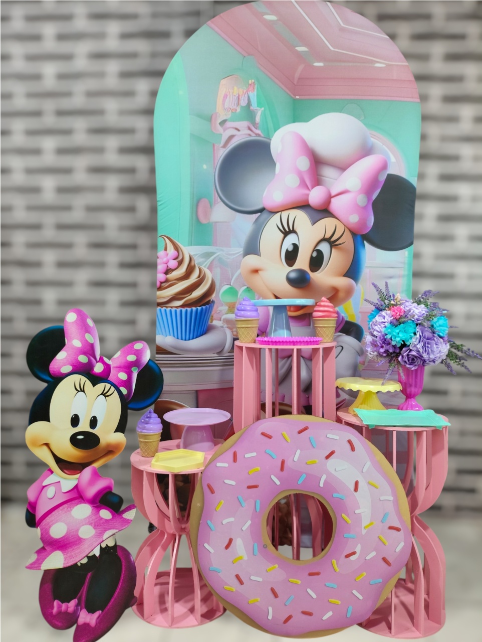 Kit M Doceria da Minnie - MOURA EVENTOSS