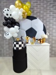 Kit M Futebol Preto E Branco - imagem 1