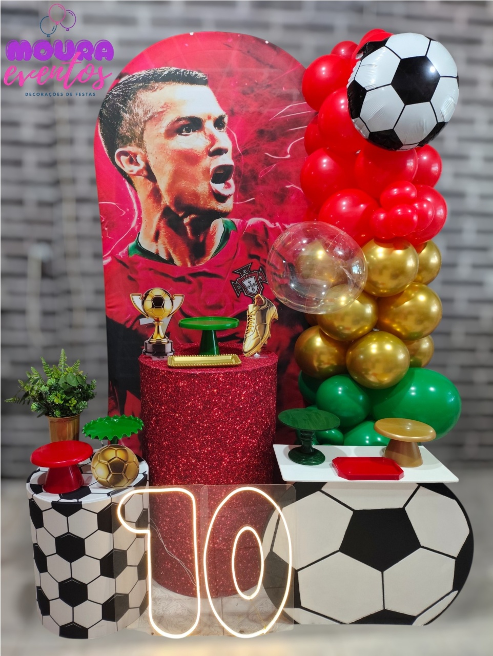 Kit M Cristiano Ronaldo - MOURA EVENTOSS