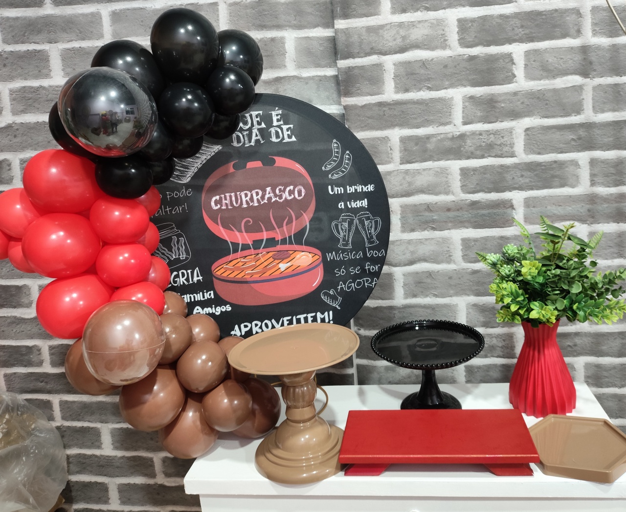Kit Só Um Bolinho Churrasco - MOURA EVENTOSS