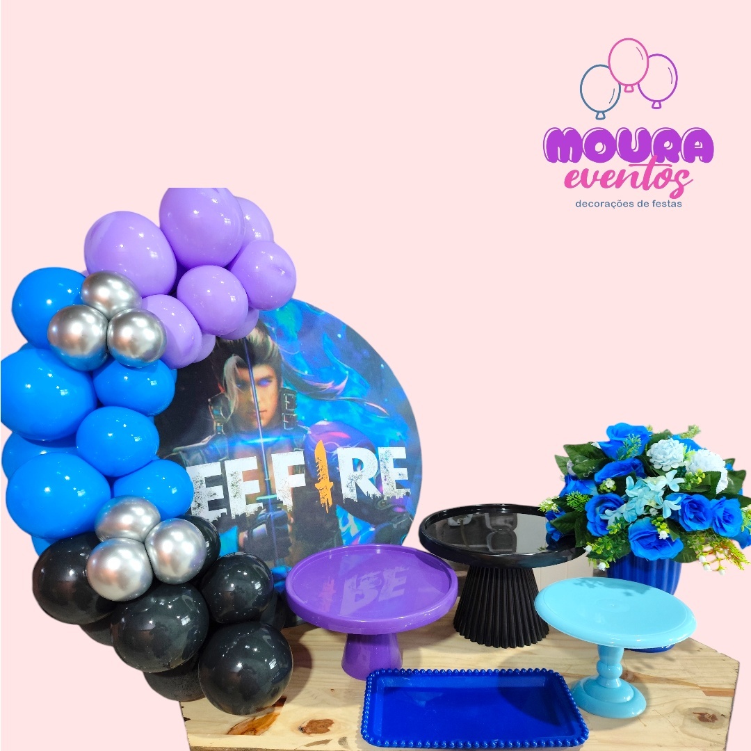 Kit Só Um Bolinho Free Fire - MOURA EVENTOSS