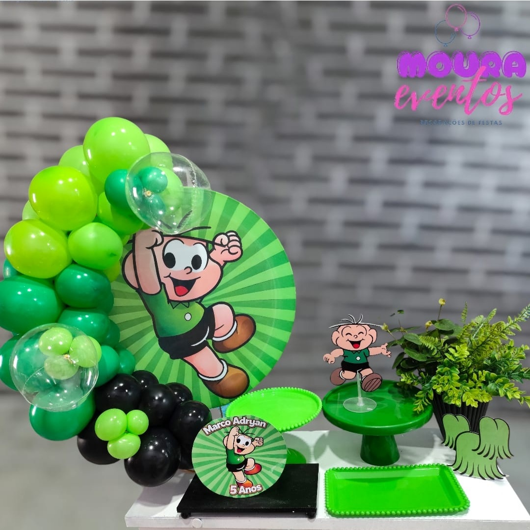 Kit Só Um Bolinho Cebolinha - MOURA EVENTOSS