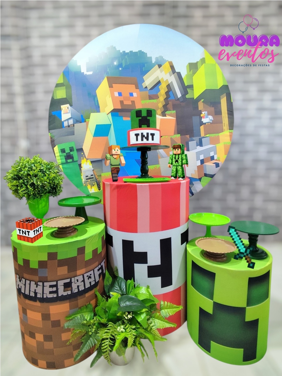 Kit M Minecraft - MOURA EVENTOSS