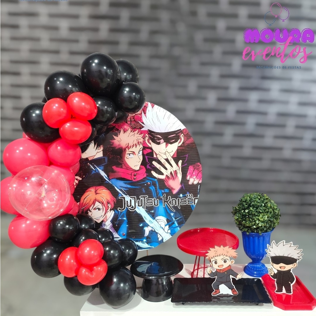 Kit Só Um Bolinho Jujutsu Kaisen - MOURA EVENTOSS