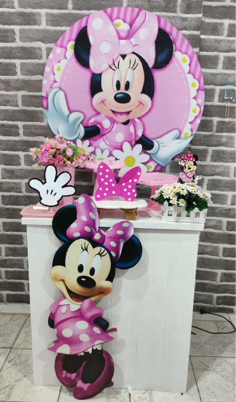 Kit P Minnie Rosa - MOURA EVENTOSS
