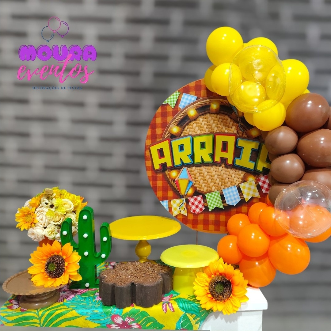 Kit Só Um Bolinho São João - MOURA EVENTOSS
