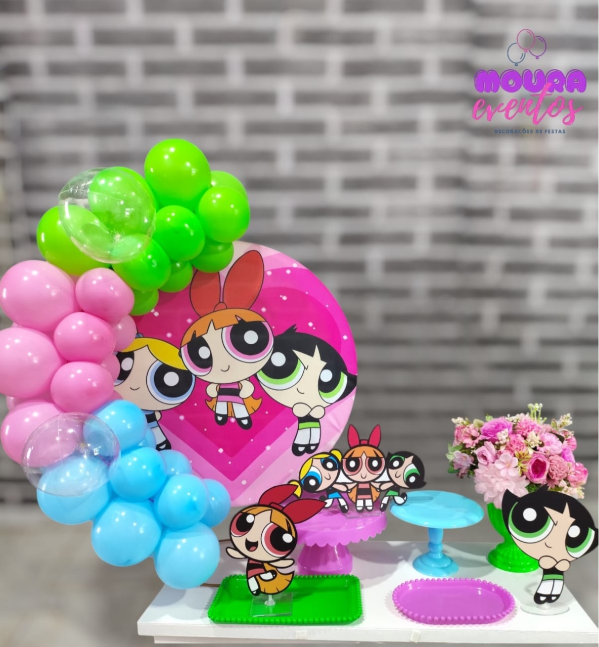 Kit Só Um Bolinho As Meninas Super Poderosas - MOURA EVENTOSS