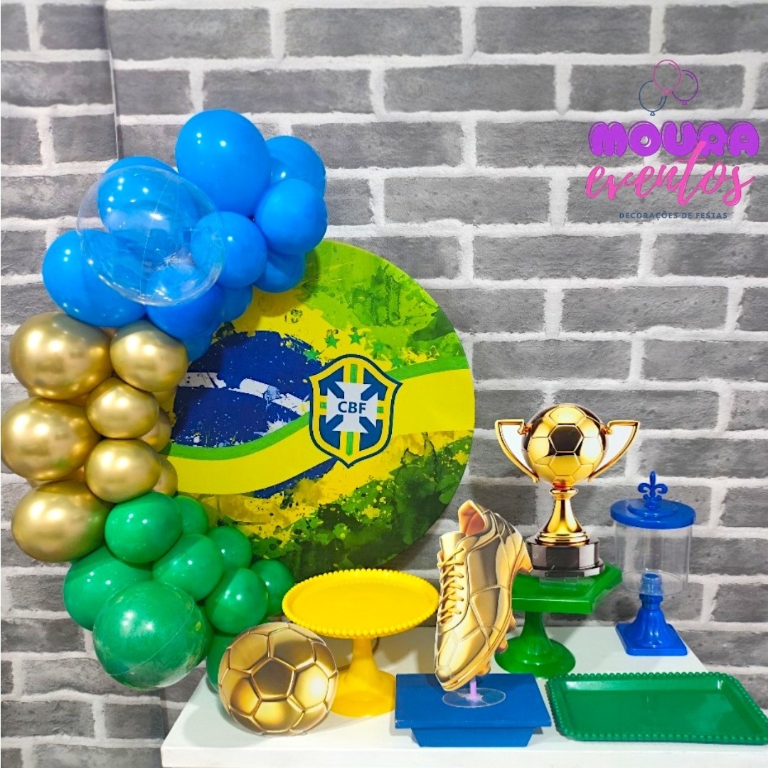 Kit Só Um Bolinho Futebol 2.0 - MOURA EVENTOSS