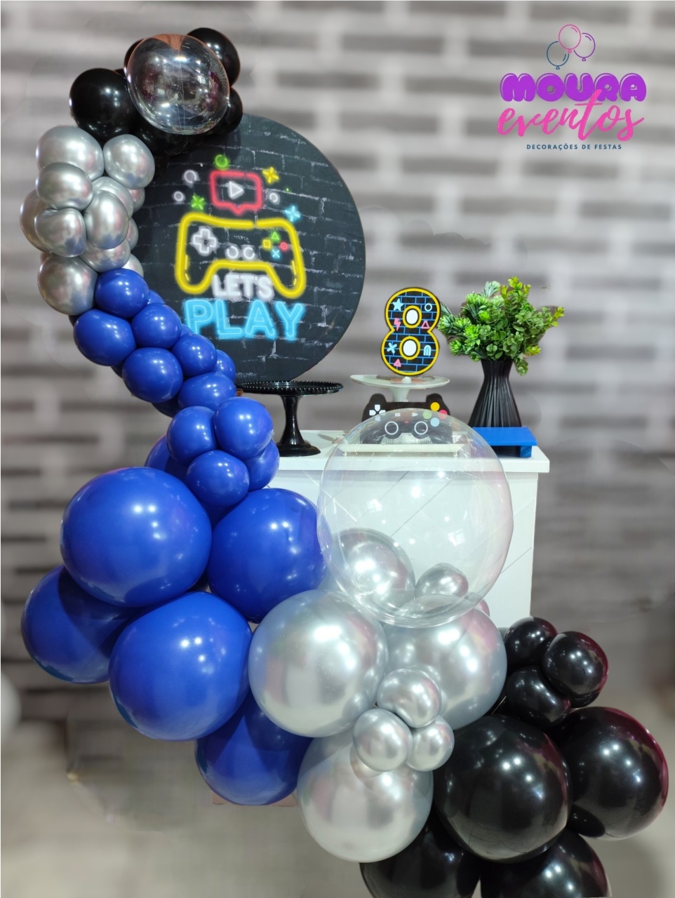 Kit Festa Na Mesa Gamer - MOURA EVENTOSS