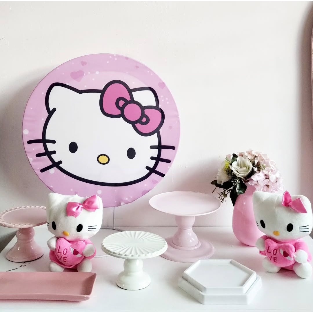 Kit Festa Na Mesa Hello Kitty  - Patykitfest 