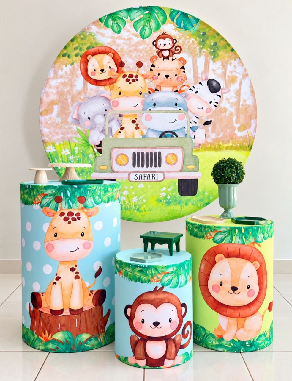 Kit Safari Pp - decorbox