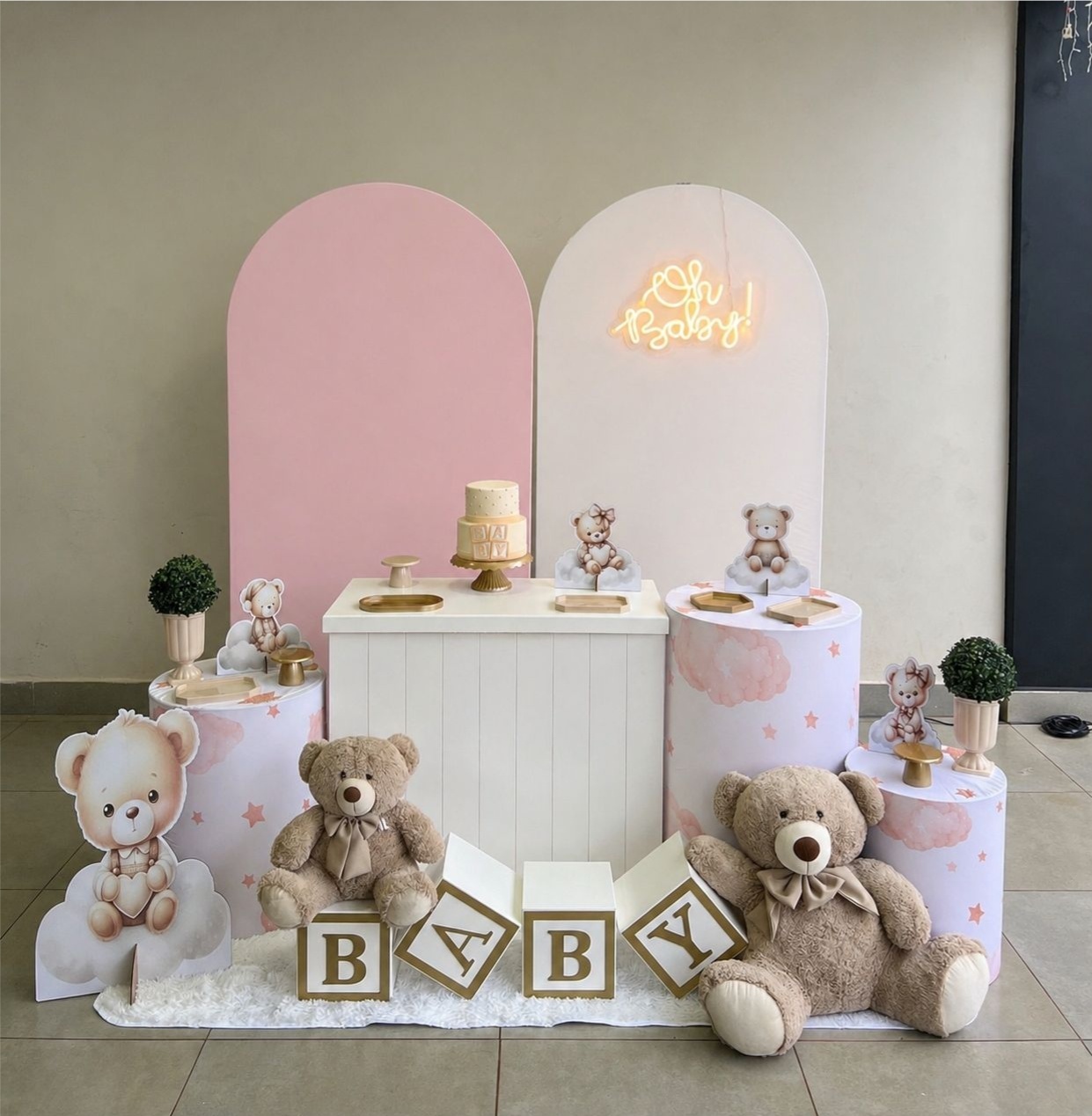 Cha de Bebe Rosa 2 - decorbox