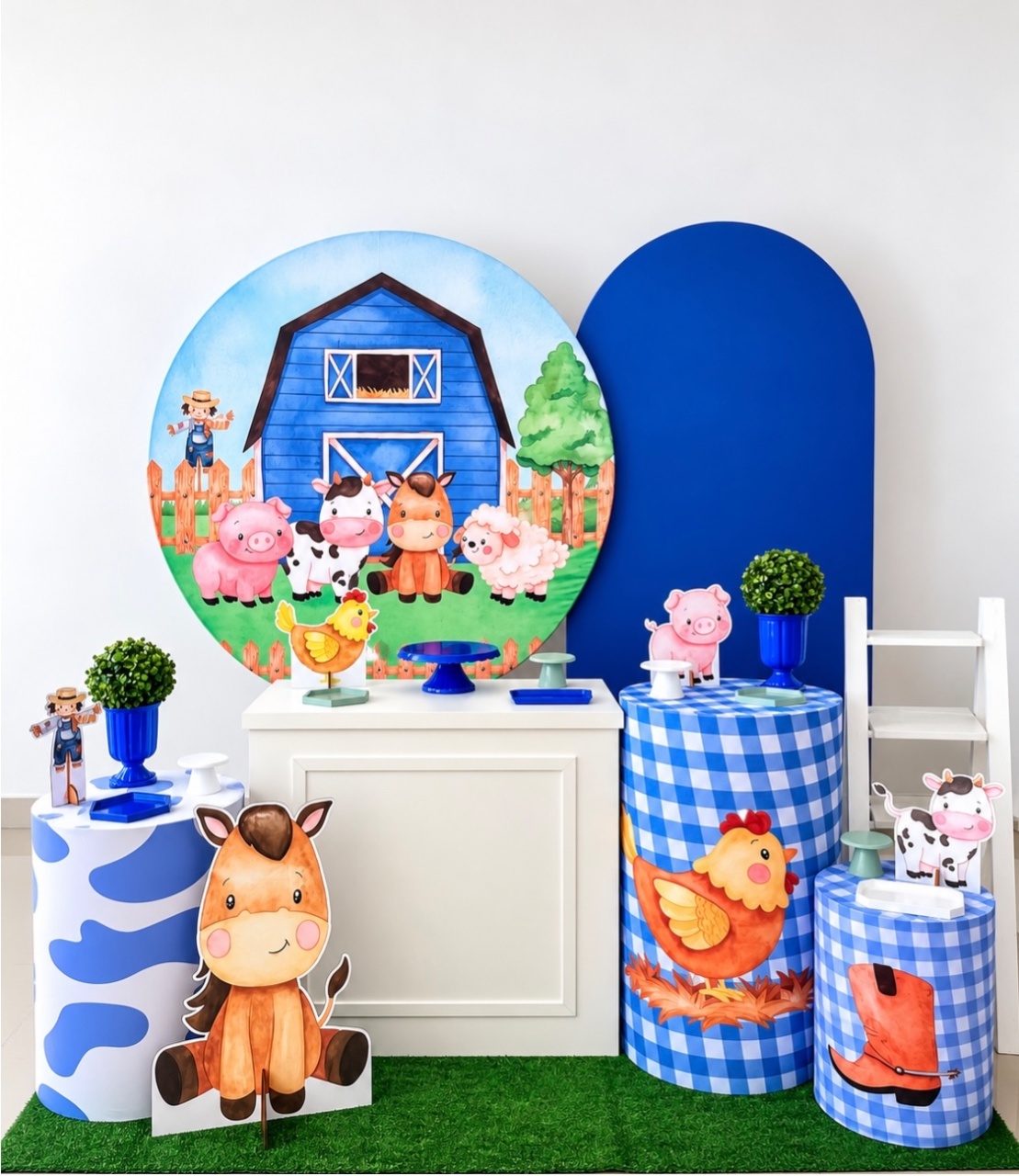 Fazendinha Azul Master - decorbox